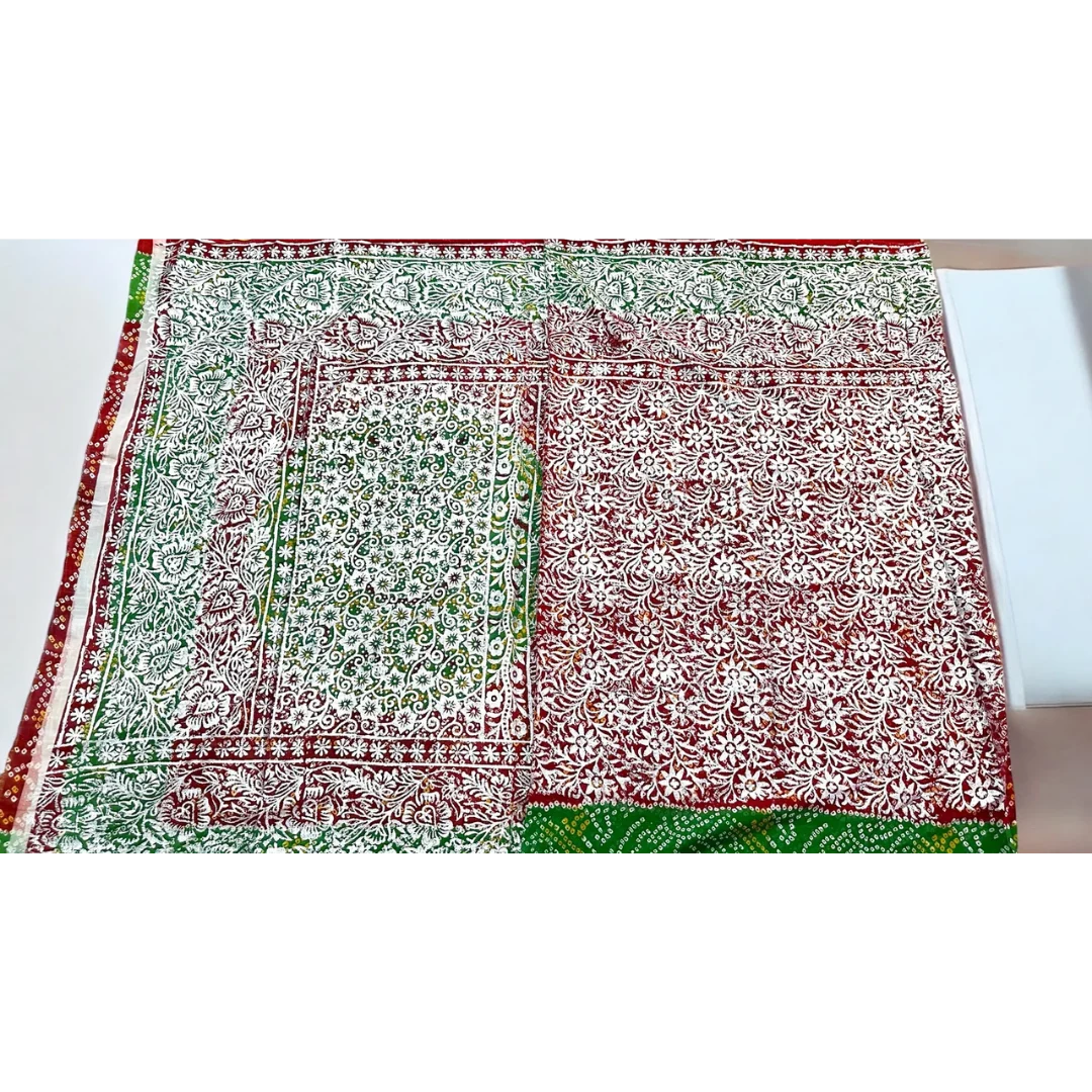 Chundri Tabbaq Chhaapa Saree