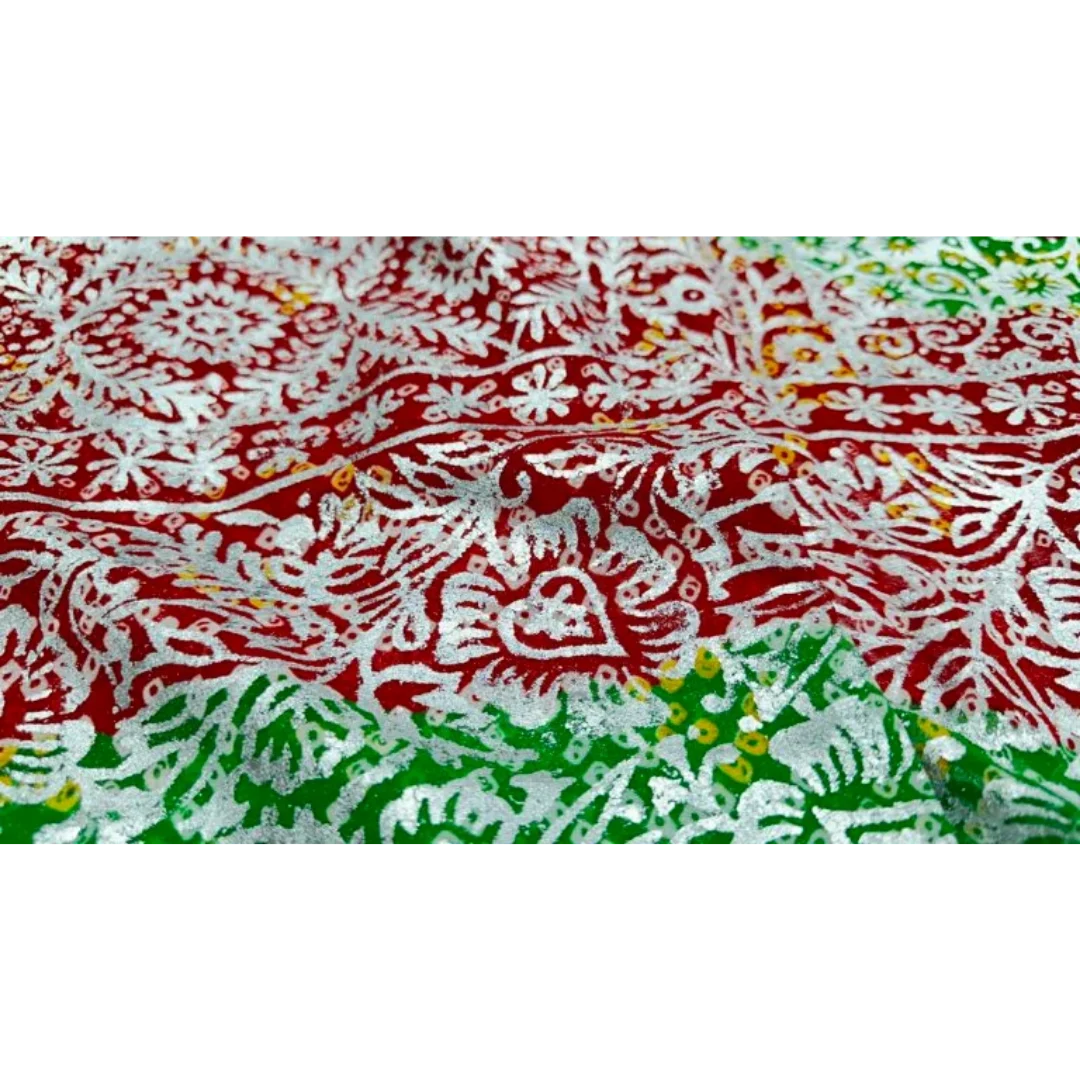 Chundri Tabbaq Chhaapa Saree 3