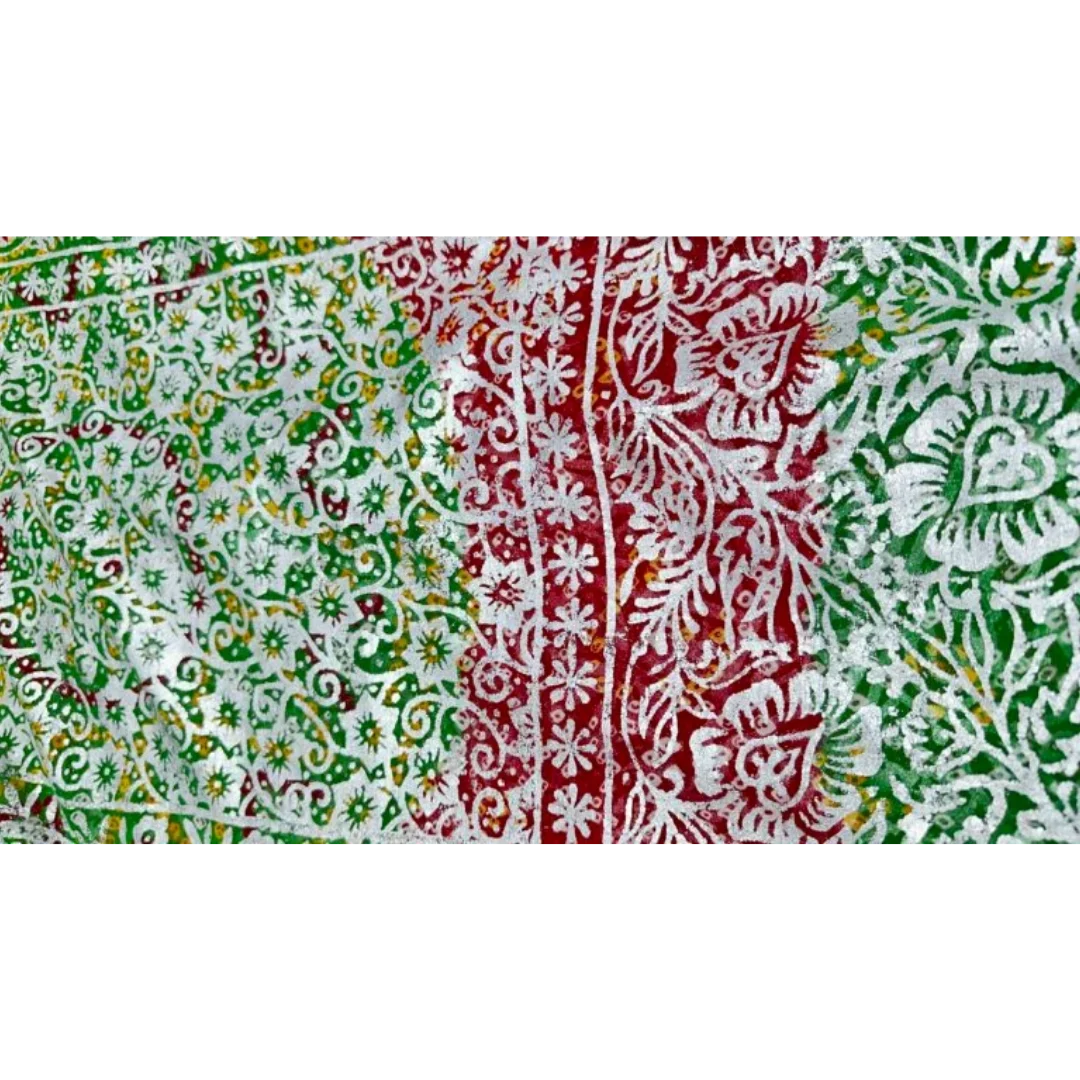 Chundri Tabbaq Chhaapa Saree 4