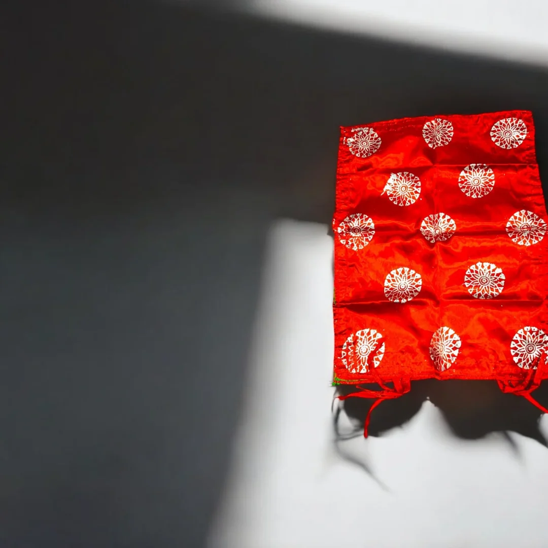 Green Tabbaq Chhaapa Pillow Cover