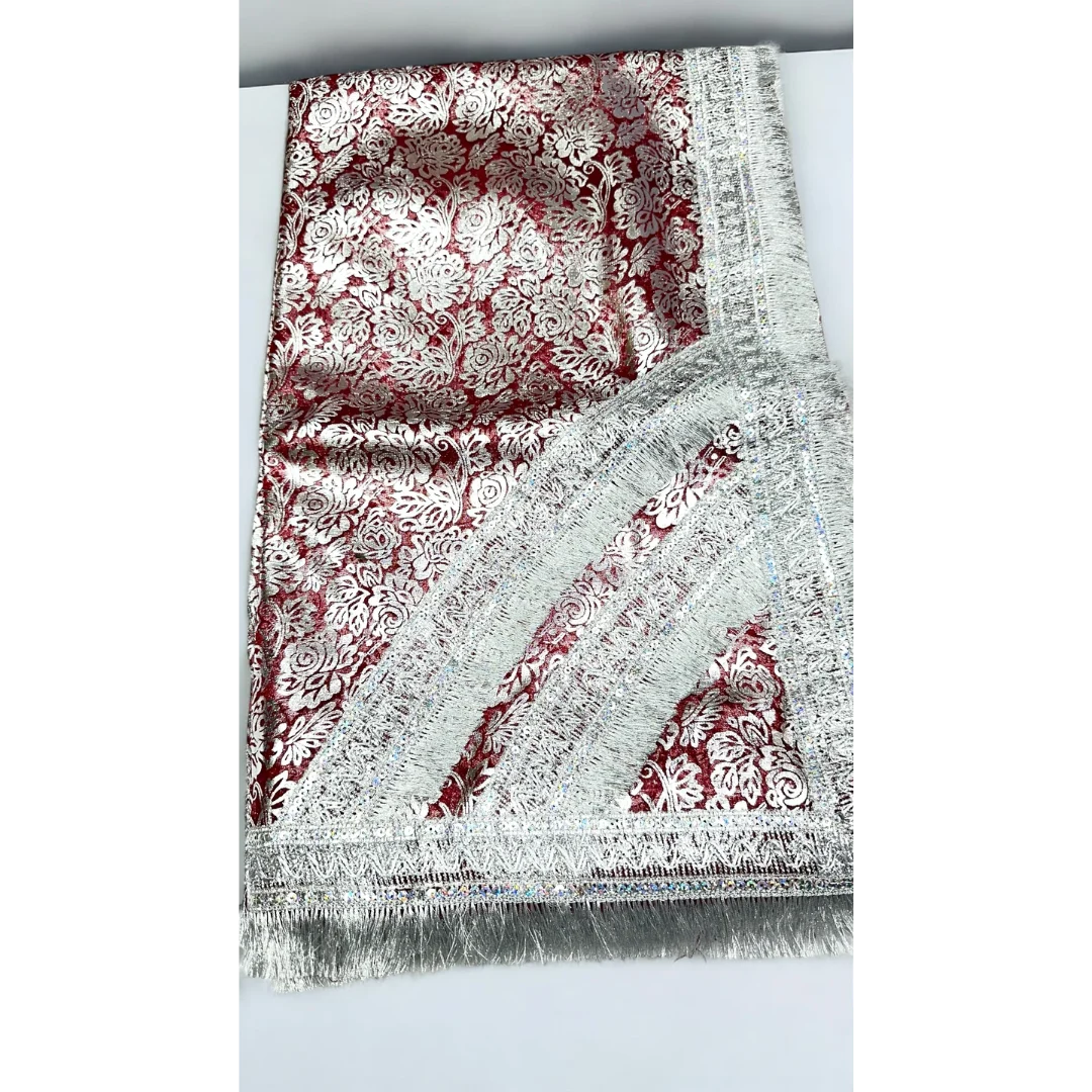 Maroon Chhaapa Saree