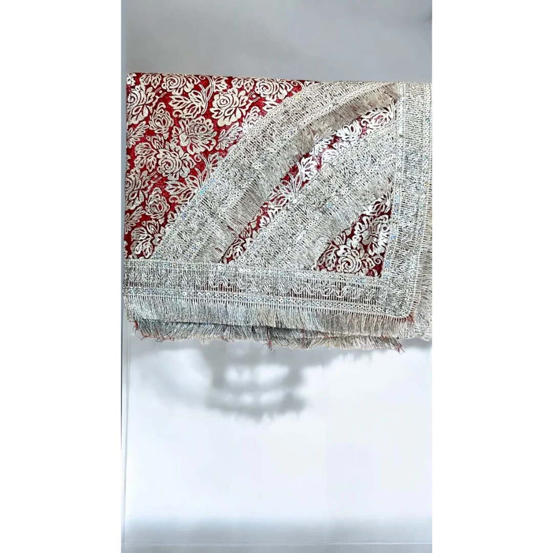 Maroon Chhaapa Saree 2