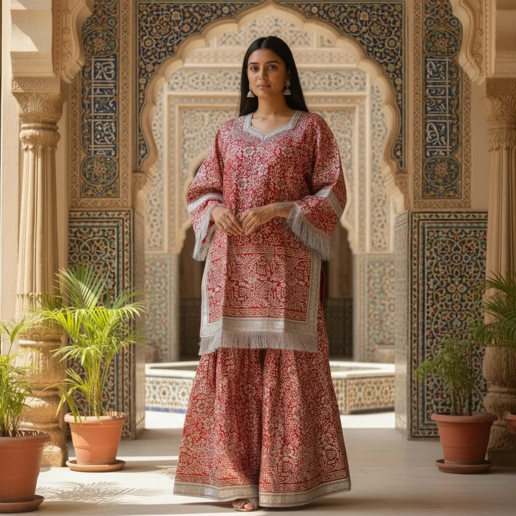 Tabbaq Chhaapa Sharara/Garara