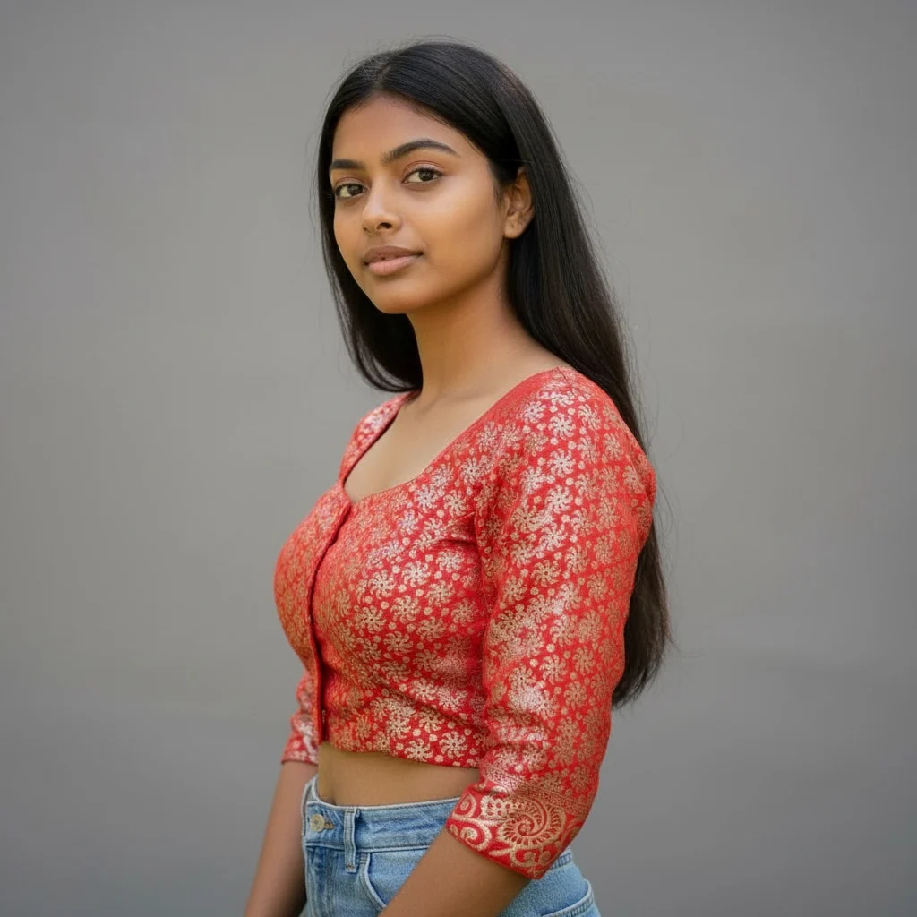 Tabbaq Chhaapa Blouse