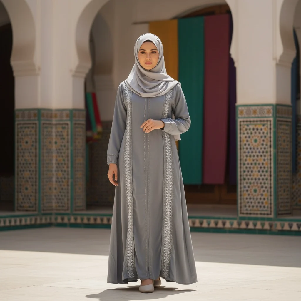 graceful modest naqab for women