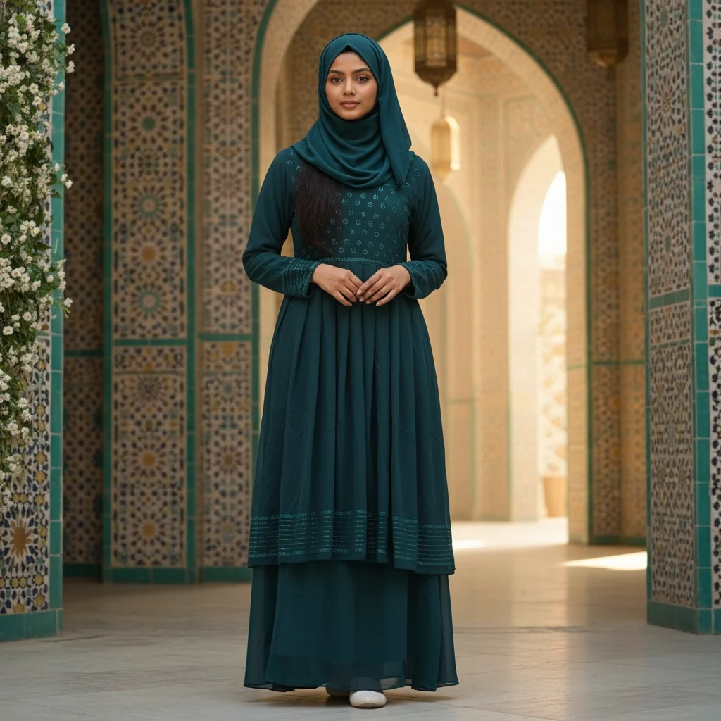 georgette naqab for women