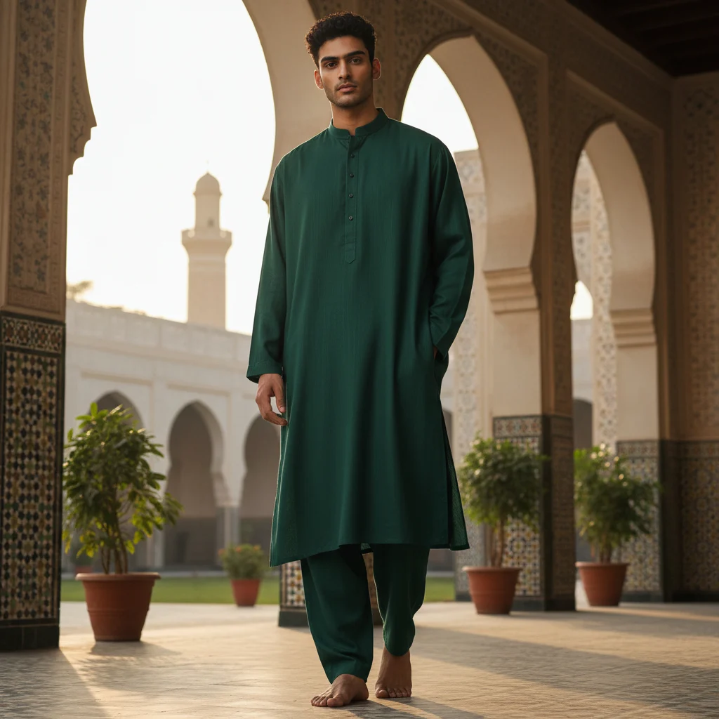 Imported Premium Unstitched Kurta Fabric | Luxury 2026 Color Palette - Image 8